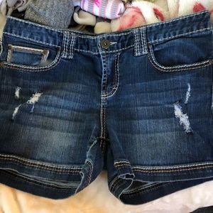 jean shorts